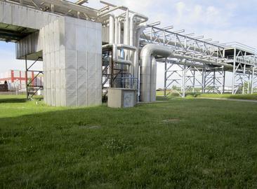 Замена  трубопроводов деминерализованной  воды  на трубопроводных  мостах  на  АЭС «Темелин» 