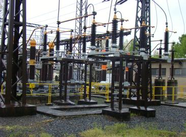 Zvýšení části rozvodny r00 110 kV