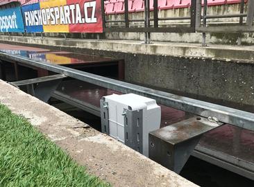 Stadion AC Sparta Praha - Rekonstrukce napájení sestav LED panelů