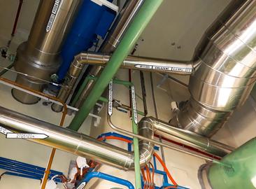 Rekonstrukce potrubních řádů TVD na podlaží - 4,2 a 0,0 m pro chlazení bezpečnostních systémů JE Temelín