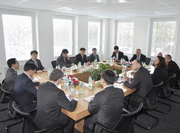 Дружеская встреча представителей компаний I&C Energo a.s. и Korea Hydro & Nuclear Power (KHNP)