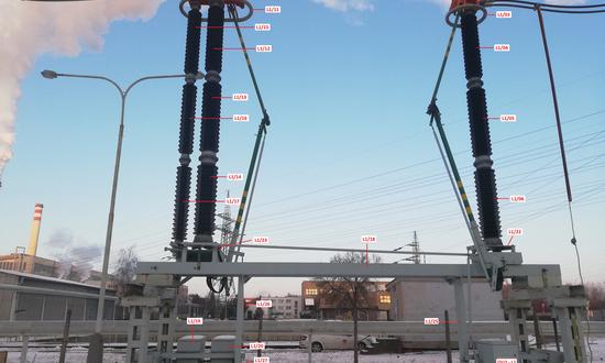 Demontáž elektro zařízení z rozvodny 400 kV v elektrárně Mělník