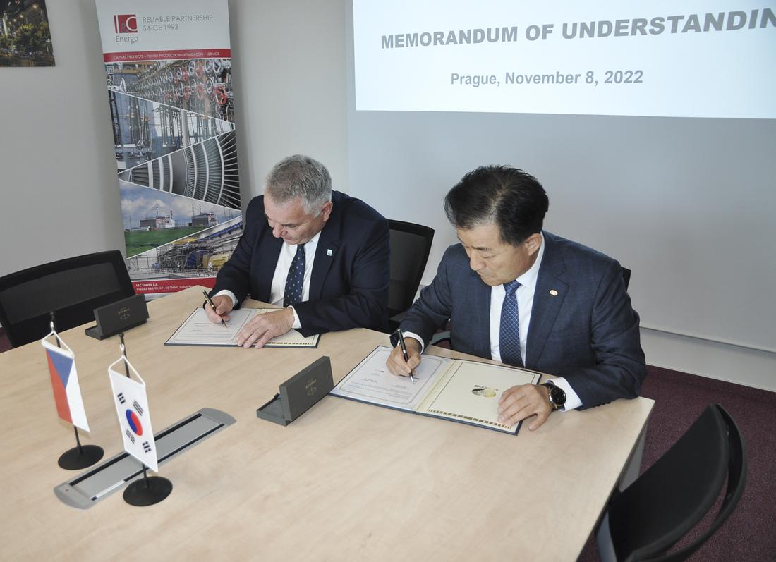 Podpis Memoranda o porozumění s KEPCO KPS
